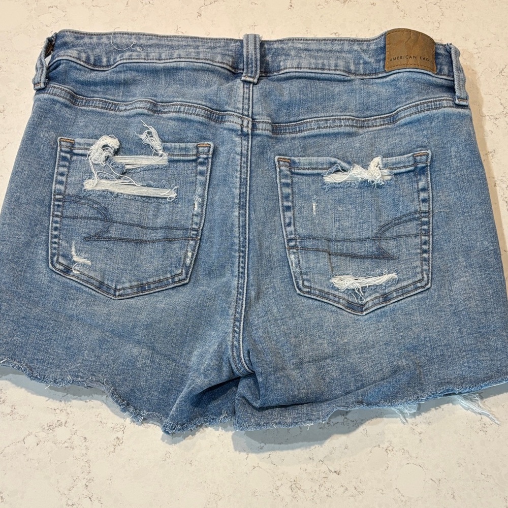 AE Denim Shorts- Next Level Stretch - Picture 2 of 4